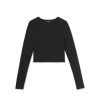 MASSIVE RIB SCOOP NECK LONG SLEEVE