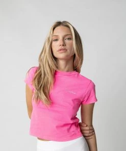 TALENTLESS Neon WOMENS BABY TEE