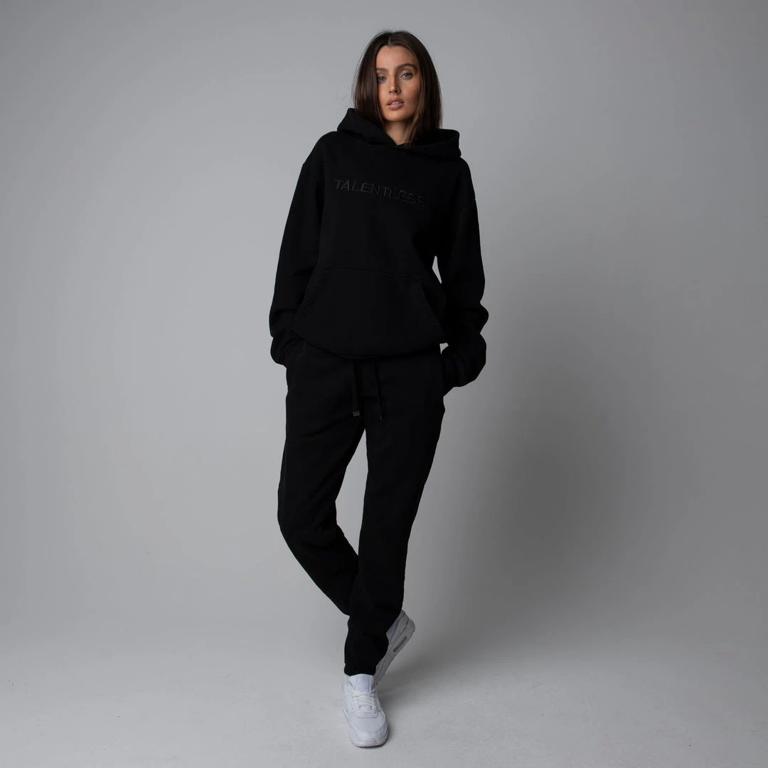 TALENTLESS MENS HOODIE - CIRCLE LOGO EMBROIDERED 30 TALENTLESS MENS HOODIE - CIRCLE LOGO EMBROIDERED