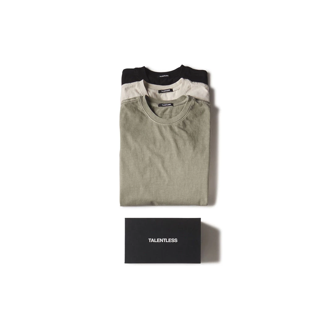 MASSIVE MENS PREMIUM TEE 3 PACK - SEASONAL DUSTY OLIVE Best Sellers 5 MASSIVE MENS PREMIUM TEE 3 PACK - SEASONAL DUSTY OLIVE Best Sellers