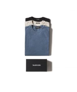 MASSIVE MENS PREMIUM TEE 3 PACK - SEASONAL SLATE BLUE