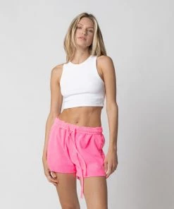 TALENTLESS LIGHTWEIGHT JERSEY SHORTS Neon
