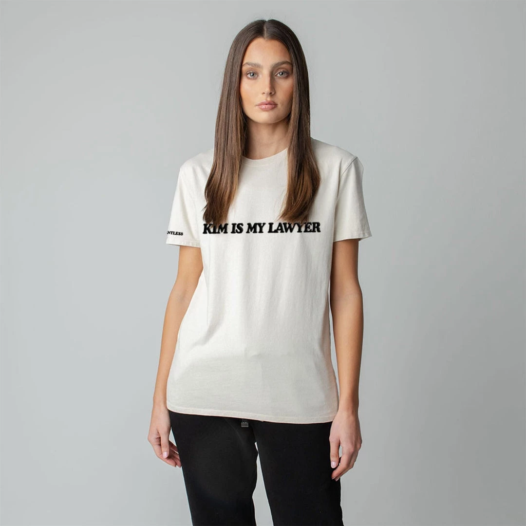 MASSIVE WOMEN'S BOYFRIEND TEE - KIM IS MY LAWYER 10 MASSIVE WOMEN'S BOYFRIEND TEE - KIM IS MY LAWYER