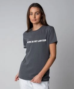 MASSIVE WOMEN'S BOYFRIEND TEE - KIM IS MY LAWYER 32 MASSIVE WOMEN'S BOYFRIEND TEE - KIM IS MY LAWYER