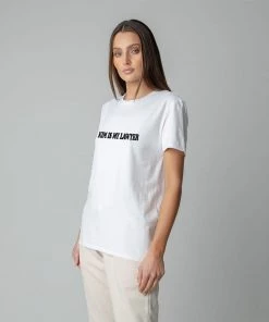MASSIVE WOMEN'S BOYFRIEND TEE - KIM IS MY LAWYER 24 MASSIVE WOMEN'S BOYFRIEND TEE - KIM IS MY LAWYER