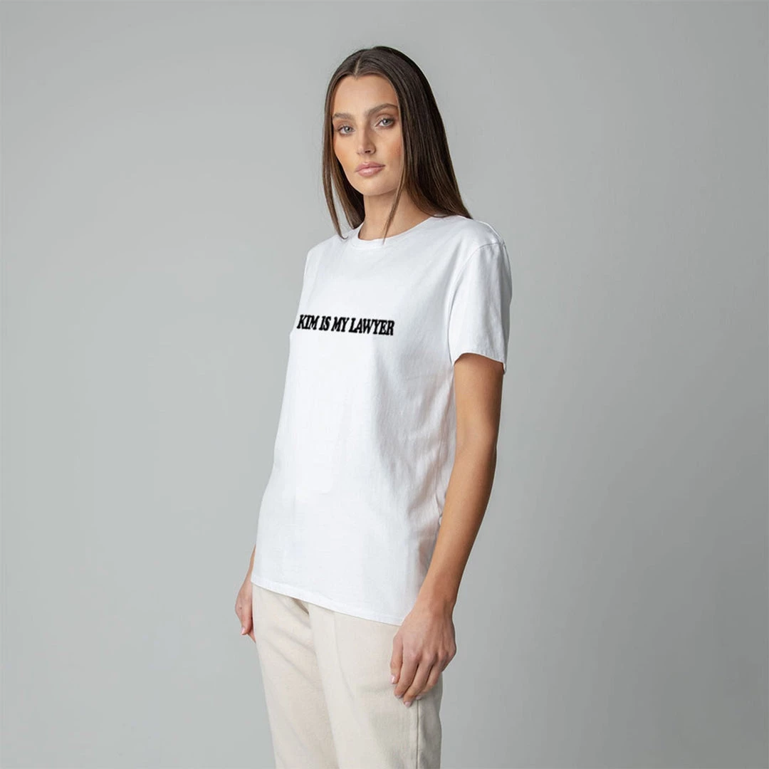 MASSIVE WOMEN'S BOYFRIEND TEE - KIM IS MY LAWYER 5 MASSIVE WOMEN'S BOYFRIEND TEE - KIM IS MY LAWYER