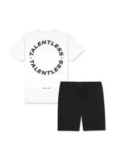 MASSIVE Best Sellers MENS CIRCLE LOGO TEE + LIGHTWEIGHT SHORTS - BUNDLE