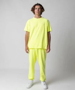 MASSIVE Best Sellers MENS DROP SHOULDER TEE - NEON