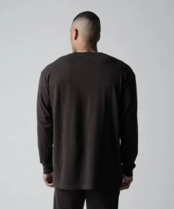 MASSIVE MENS DROP SHOULDER LONG SLEEVE TEE