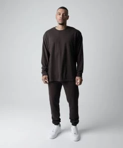MASSIVE MENS DROP SHOULDER LONG SLEEVE TEE