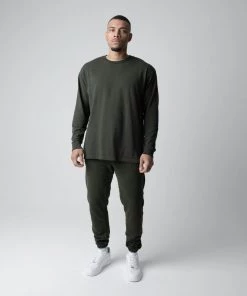 MASSIVE MENS DROP SHOULDER LONG SLEEVE TEE