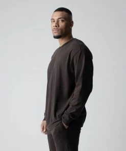 MASSIVE MENS DROP SHOULDER LONG SLEEVE TEE