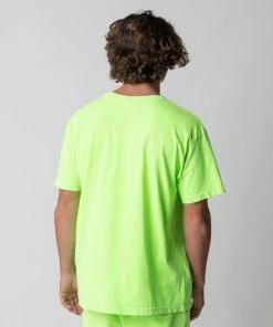 MASSIVE Best Sellers MENS DROP SHOULDER TEE - NEON