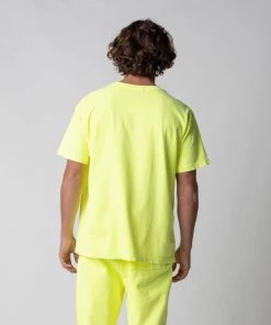 MASSIVE Best Sellers MENS DROP SHOULDER TEE - NEON