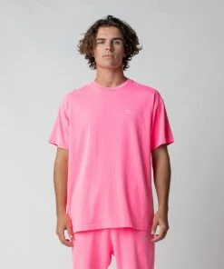 MASSIVE Best Sellers MENS DROP SHOULDER TEE - NEON