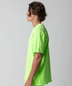 MASSIVE Best Sellers MENS DROP SHOULDER TEE - NEON