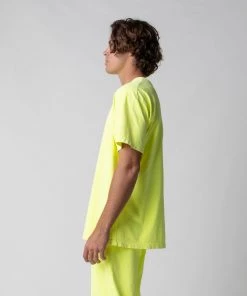 MASSIVE Best Sellers MENS DROP SHOULDER TEE - NEON