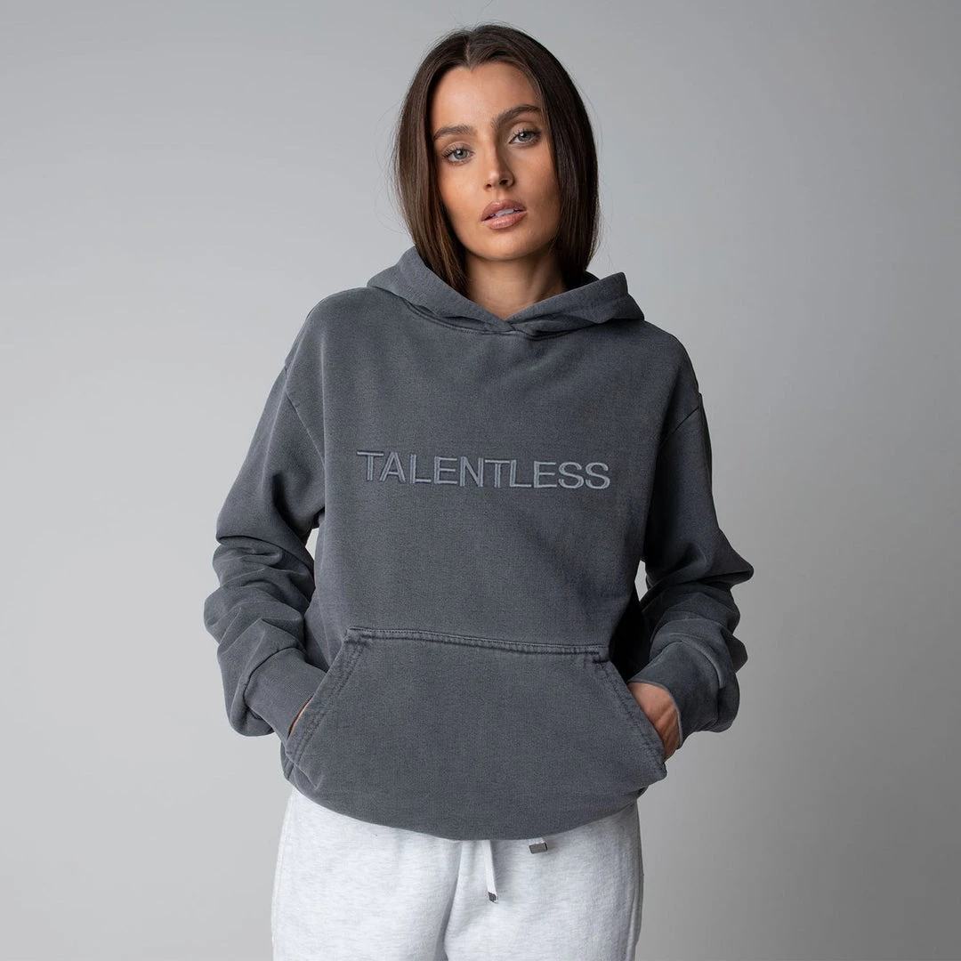TALENTLESS MENS HOODIE - CIRCLE LOGO EMBROIDERED 7 TALENTLESS MENS HOODIE - CIRCLE LOGO EMBROIDERED