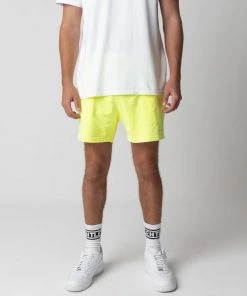 MASSIVE MENS LIGHTWEIGHT JERSEY SHORTS - NEON Best Sellers
