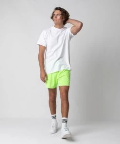 MASSIVE MENS LIGHTWEIGHT JERSEY SHORTS - NEON Best Sellers