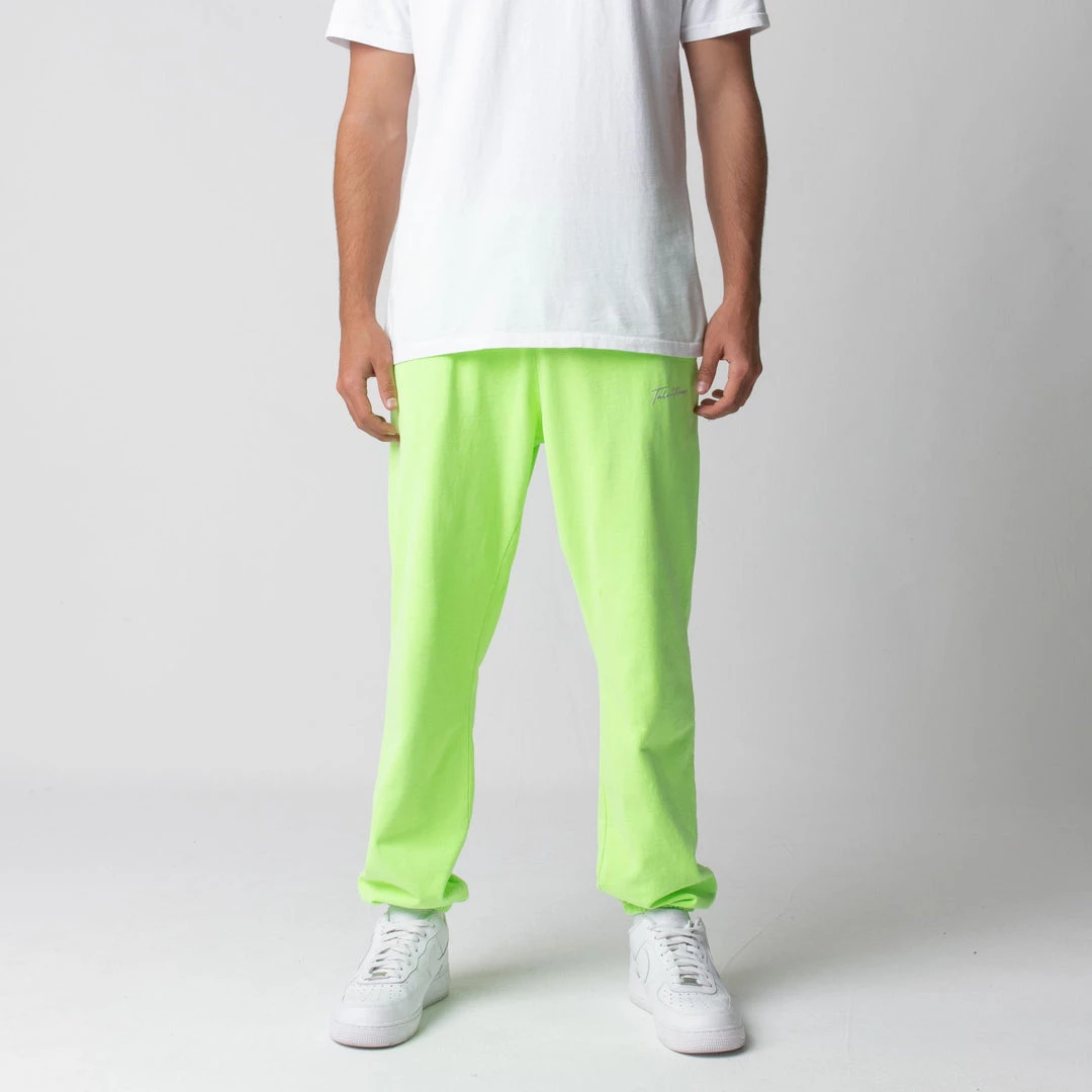 TALENTLESS MENS LIGHTWEIGHT SWEATPANTS - NEON 14 TALENTLESS MENS LIGHTWEIGHT SWEATPANTS - NEON
