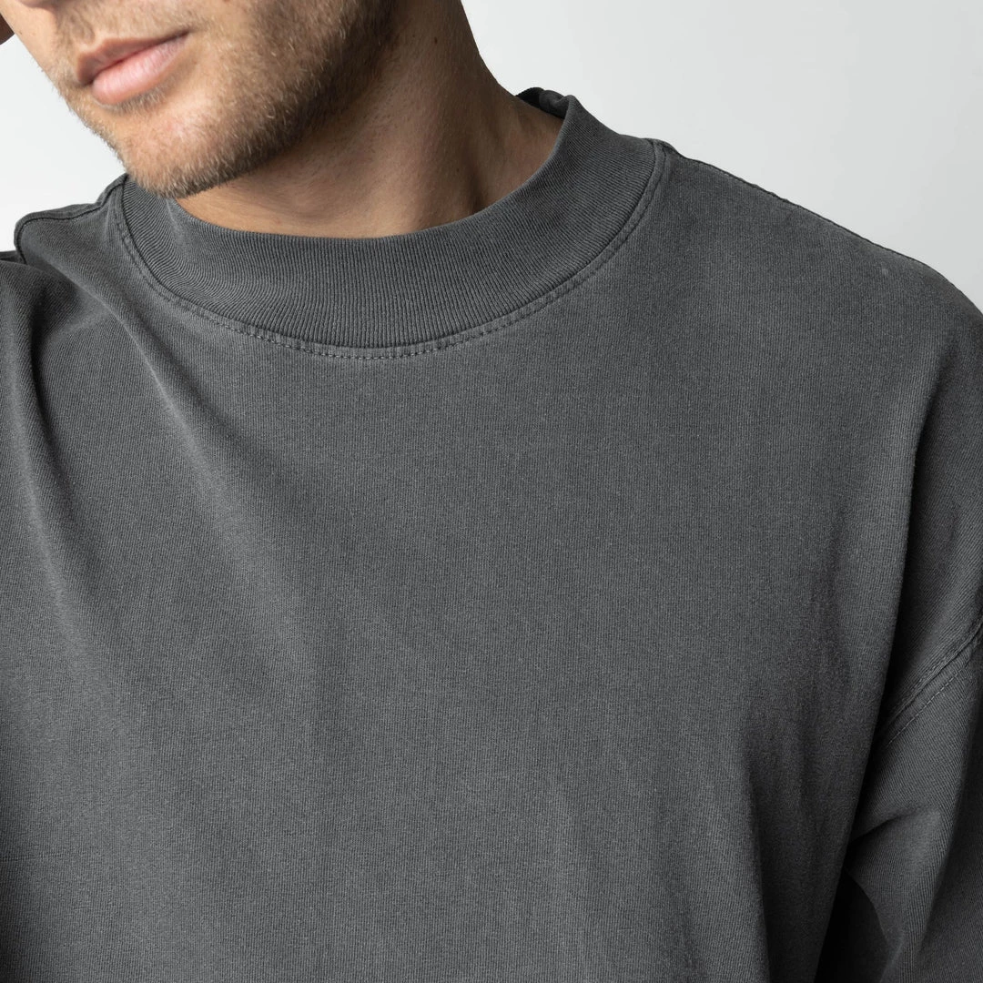 MASSIVE MENS MOCK NECK DROP SHOULDER TEE Best Sellers 7 MASSIVE MENS MOCK NECK DROP SHOULDER TEE Best Sellers