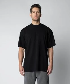 MASSIVE MENS MOCK NECK DROP SHOULDER TEE Best Sellers 30 MASSIVE MENS MOCK NECK DROP SHOULDER TEE Best Sellers