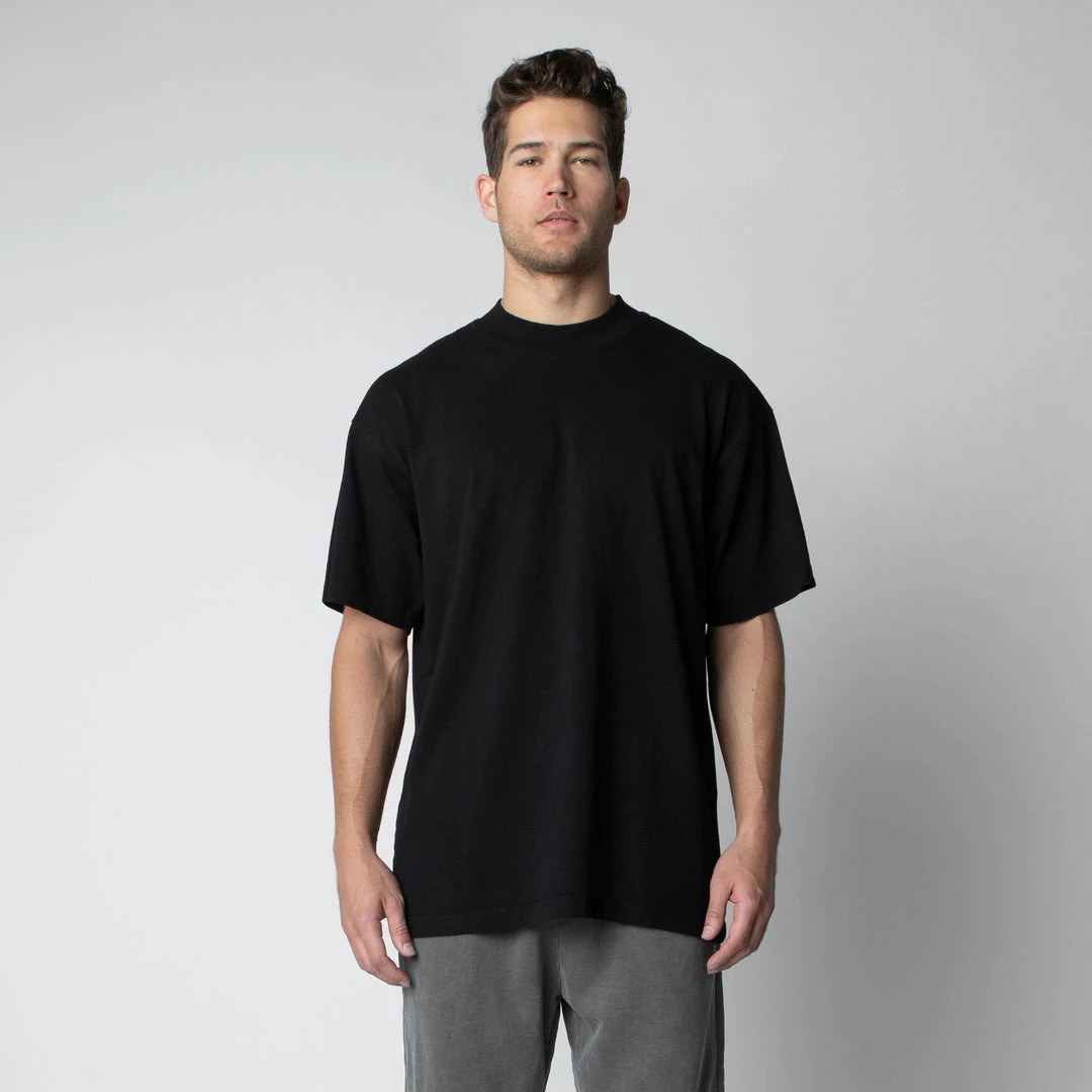 MASSIVE MENS MOCK NECK DROP SHOULDER TEE Best Sellers 10 MASSIVE MENS MOCK NECK DROP SHOULDER TEE Best Sellers