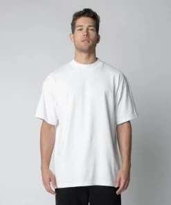 MASSIVE MENS MOCK NECK DROP SHOULDER TEE Best Sellers 35 MASSIVE MENS MOCK NECK DROP SHOULDER TEE Best Sellers