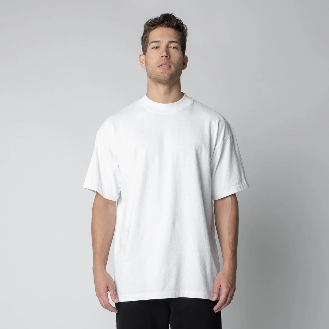 MASSIVE MENS MOCK NECK DROP SHOULDER TEE Best Sellers 15 MASSIVE MENS MOCK NECK DROP SHOULDER TEE Best Sellers