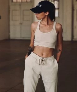TALENTLESS Best Sellers WOMENS MODAL CROP TANK + SWEATPANTS