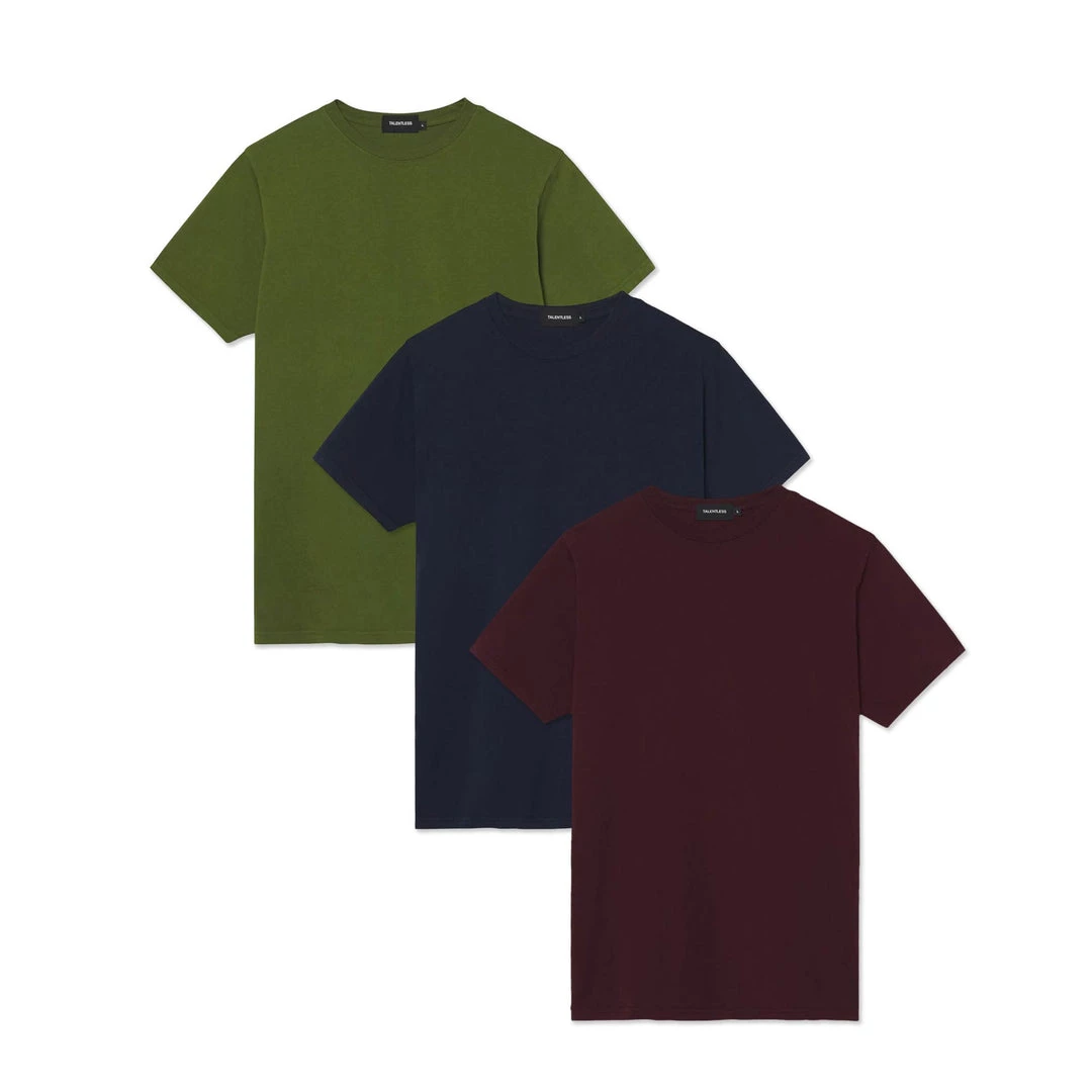 MASSIVE MENS PREMIUM TEE - 3 PACK 3 Pack Tees 3 MASSIVE MENS PREMIUM TEE - 3 PACK 3 Pack Tees