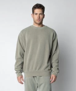 MASSIVE Crewnecks MENS HEAVY THERMAL CREWNECK
