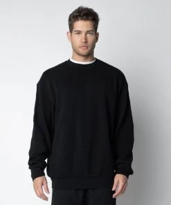 MASSIVE Crewnecks MENS HEAVY THERMAL CREWNECK