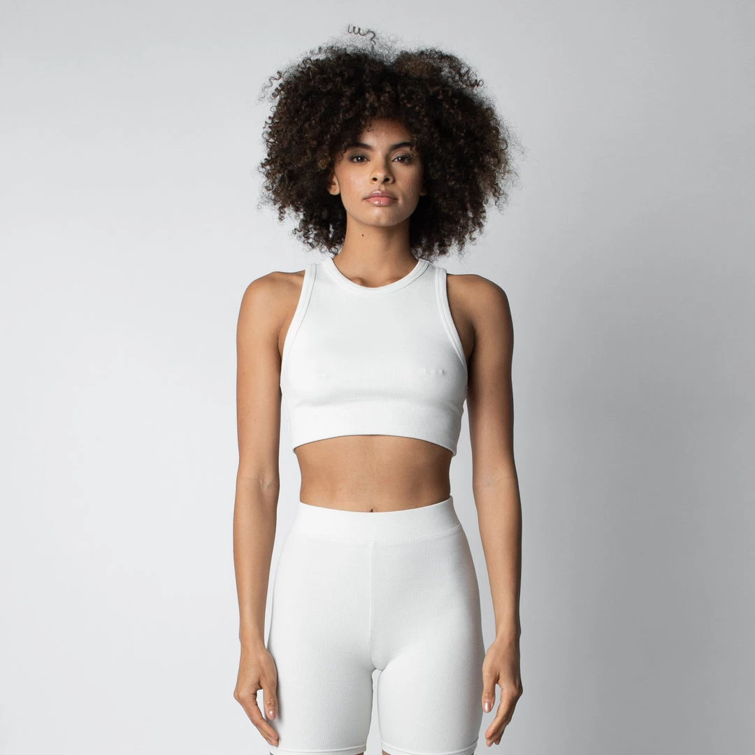 MASSIVE RIB HIGH-NECK CONTOUR CROPPED TANK + HEAVYWEIGHT CLASSIC SHORT - BUNDLE Bundles 10 MASSIVE RIB HIGH-NECK CONTOUR CROPPED TANK + HEAVYWEIGHT CLASSIC SHORT - BUNDLE Bundles