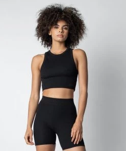 MASSIVE RIB HIGH-NECK CONTOUR CROPPED TANK + HEAVYWEIGHT CLASSIC SHORT - BUNDLE Bundles