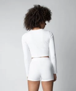 MASSIVE RIB SCOOP NECK LONG SLEEVE