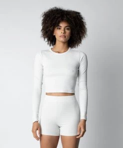 MASSIVE RIB SCOOP NECK LONG SLEEVE