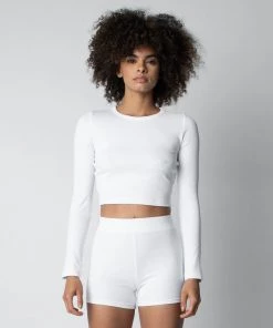 MASSIVE RIB SCOOP NECK LONG SLEEVE