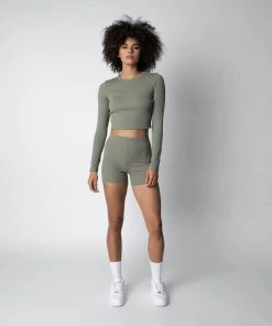 MASSIVE RIB SCOOP NECK LONG SLEEVE