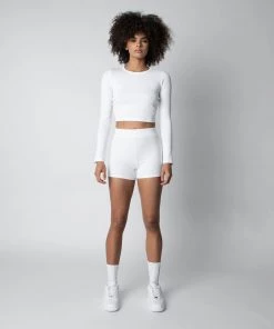 MASSIVE RIB SCOOP NECK LONG SLEEVE