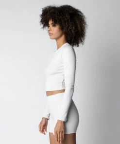 MASSIVE RIB SCOOP NECK LONG SLEEVE