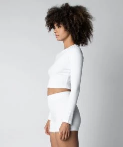 MASSIVE RIB SCOOP NECK LONG SLEEVE