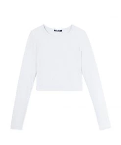 MASSIVE RIB SCOOP NECK LONG SLEEVE