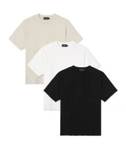 MASSIVE MENS ROLLER TEE - 3 PACK