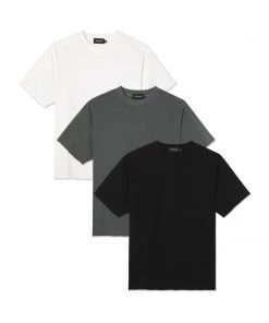 MASSIVE MENS ROLLER TEE - 3 PACK