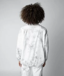 MASSIVE UNISEX TWILL HALF ZIP - STORM