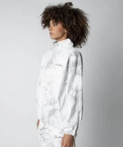 MASSIVE UNISEX TWILL HALF ZIP - STORM