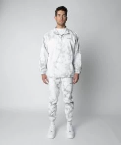 MASSIVE UNISEX TWILL HALF ZIP - STORM