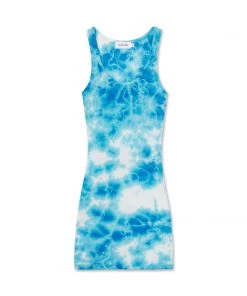 MASSIVE WOMENS MODAL TANK DRESS - CLOUD